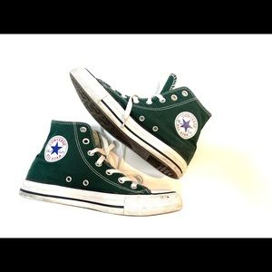 Converse Chuck Taylor Dark Green High Tops